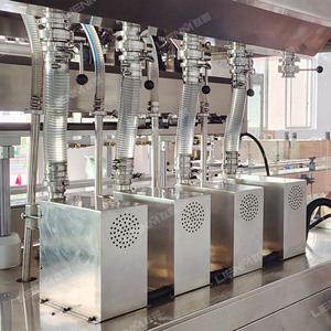 Macchina Riempitrice di Liquidi Personalizzata in Fabbrica, <span class=keywords><strong>4</strong></span> Testine, con Funzione di Riempimento e Tappatura, per Sapone Liquido e Shampoo - Product Image 5