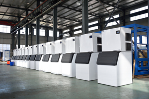 Nouvelle machine à glaçons commerciale 5t/jour en acier inoxydable 304 avec compresseurs Emerson/Fusheng/Hitachi automatique - Product Image 5