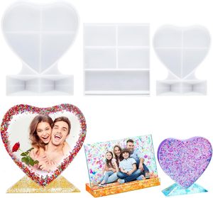 Moldes de <span class=keywords><strong>Resina</strong></span> para Marcos de Fotos Grandes de Múltiples Diseños, Molde de Fundición de Epoxi para Marcos de Fotos, para Hacer Marcos de Fotos con <span class=keywords><strong>Resina</strong></span> Epoxi - Product Image 1