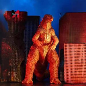 Modèle Godzilla Roi des Monstres Rouge Nuklear (ou Nuklear Burning Red) en Boîte de Présentation – Article de Collection Cinématographique - Product Image 1