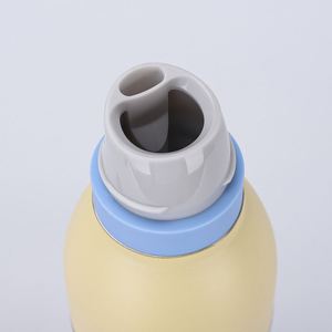 Termo de Acero Inoxidable 304 de 18 oz/24 oz, Botella Deportiva de Gran Capacidad para Montañismo al Aire Libre, Botella de Agua con Cordón - Product Image 4