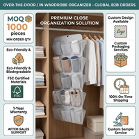 Organisateur de chaussures et bijoux pour porte, sac de rangement suspendu pour vêtements, en tissu polyester, pliable, grande capacité, pour organisation de placard