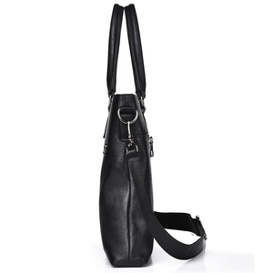 Túi xách nam da thời trang cao cấp chống nước kiểu dáng cổ điển, có ngăn đựng đồ, lót bằng <span class=keywords><strong>nylon</strong></span> và cotton - Product Image 2