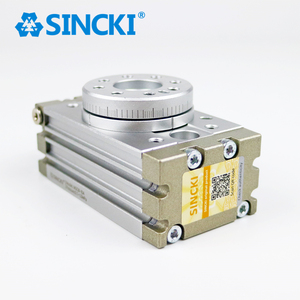 SINCKI MSQB Series Solid Pneumatic Rotary Table <strong>Actuator</strong> 0/180 Degrees Swing Air Rotary Cylinder For Machinery Application - Product Image 5