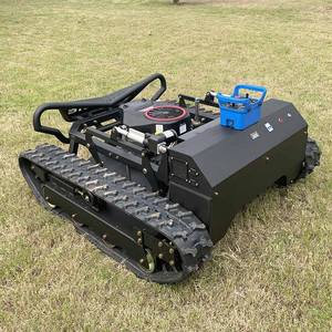 送料無料 CE EPA Euro 5 大容量 ガソリン式 オフロード 自走式 クローラー型 ロボット芝刈機 - Product Image 2