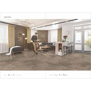 Marmo Classic Carrara White Digital Glazed Porcelain Tiles 1200x1200mm Polished Floor Slabs - Product Image 6