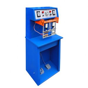 Máquina Selladora Neumática Semiautomática para Tubos de Pasta Dental, Cosméticos, Limpiadores Faciales, Tubos de Plástico y Tuberías de Aluminio/Plástico con Impresión de Fecha - Product Image 1