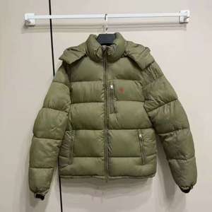 Giacca Invernale da <span class=keywords><strong>Uomo</strong></span> di Alta Qualità con Cappuccio, Logo Ricamato, Giacca Imbottita in Cotone per Esterno - Product Image 6