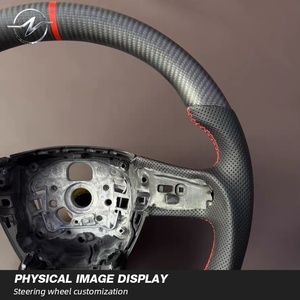 Volant sport personnalisé en fibre de carbone mate pour <span class=keywords><strong>Audi</strong></span> <span class=keywords><strong>Q</strong></span> S <span class=keywords><strong>RS</strong></span> Series S3 Q3 Q5 Q8 Q7 SQ5 RS3 S5 RS5 2016-2024 - Product Image 3