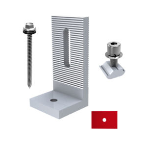 ขายึดแผงโซลาร์เซลล์ ขายึดแผงโซลาร์เซลล์แบบตัวแอล ตะขอแขวน คุณภาพดี - Product Image 1