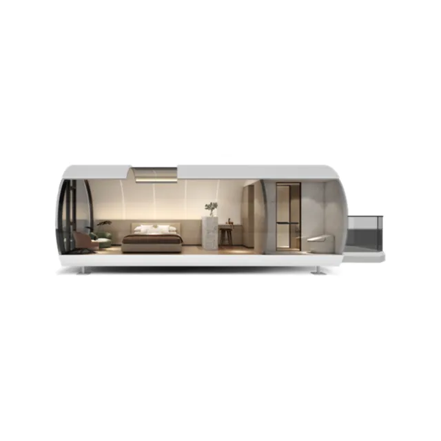 A5-2 Prefab House space capsule bed hotel cabin modular prefab modular house contain container home folding tiny Capsule House