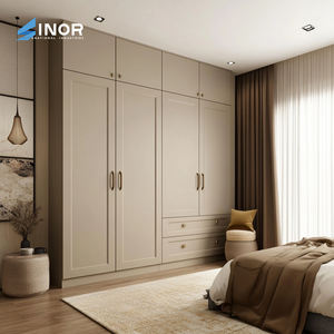 Farmhouse Solid Wood Wardrobe <b>Cabinet</b> Large Storage Single Door Unit <b>Rustic</b> Wooden Construction for Country Home - Product Image 1