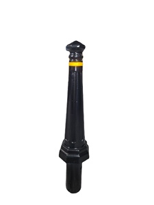 Poteau de signalisation <span class=keywords><strong>anti</strong></span>-accostement en fonte Art Déco Hebei SHENGRI, hauteur 870 mm, qualité ingénierie, réfléchissant - Product Image 1