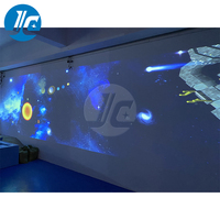 Salle de jeu immersive 3D Projection holographique interactive tout-en-un Cartographie Projection interactive Animation alimentaire