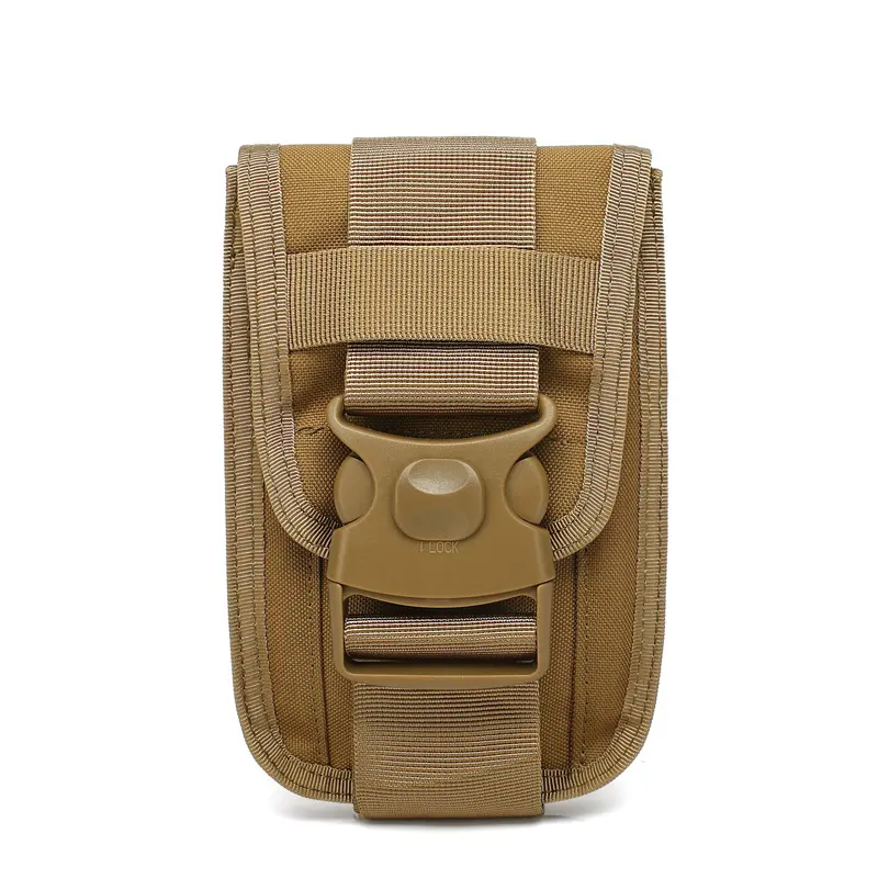 Universal Tactical Waist Belt Bag Outdoor Edc Holster Waist Wallet Pouch Pocket Vertical Mobile Phone Bag
