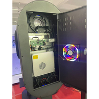 Photomaton miroir 15,6 pouces avec Intel i5 6ème génération, 8 Go + 256 Go SSD, écran tactile capacitif, boîte lumineuse, flight case et logiciel gratuit
