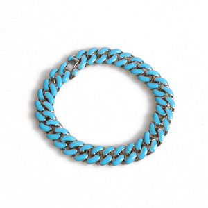 Nuevo <span class=keywords><strong>Collar</strong></span> para Mascotas, Cadena de Hierro, Aleación de Zinc, Cadena Grande Dorada para Perros y Gatos - Product Image 6