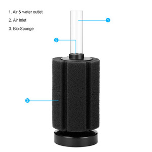 Kunststoff-Aquariumfilterwatte Biochemischer Pneumatischer Geräuscharmer Wasserfilter - Product Image 5