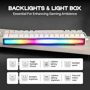 Teclado para Juegos con Cable AJAZZ NK68 con Iluminación para Portátil, Precios al por Mayor, Comprar <span class=keywords><strong>en</strong></span> Línea, Sitios de Compras <span class=keywords><strong>en</strong></span> el Extranjero, Proveedor Ajazz - Product Image 4