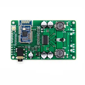 Placa amplificadora bluetooth, tws mono 30w/20w estéreo sem fio bluetooth pcb com placa de circuito amplificador