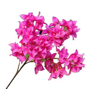 Crape Myrtle flores de seda Bougainvillea venta al por mayor de flores artificiales para Casa Fiesta <span class=keywords><strong>Photostudio</strong></span> Decoración - Product Image 1