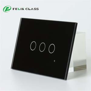 Écran d'affichage industriel 3MM-6MM, panneau de commutation en verre avec impression sérigraphique, caractéristiques anti-UV et imperméables, et service d'adhésif 3M - Product Image 4