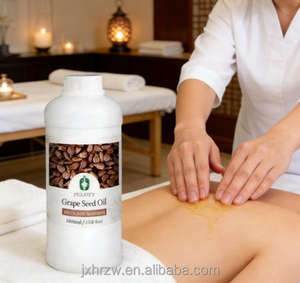 ขายส่งจากโรงงาน น้ำมันเมล็ดองุ่น 1 กิโลกรัม |   น้ำมันนวดธรรมชาติบริสุทธิ์เพื่อการบำรุงผิวและผ่อนคลาย - Product Image 1