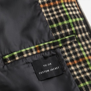 Veste en flanelle à <span class=keywords><strong>carreaux</strong></span> sur mesure pour hommes, veste épaisse à <span class=keywords><strong>carreaux</strong></span>, manteaux d'hiver - Product Image 2