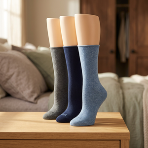<b>Women's</b> Roll Top <b>Socks</b> 3-Pk | OUT-4329869 | Hue - Product Image 3