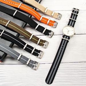 สายนาฬิกาแฟชั่นไนลอนยืดหยุ่นขนาด 18/20/22 มม. สำหรับ Seiko สำหรับ <span class=keywords><strong>Casio</strong></span> สายรัดนุ่มระบายอากาศได้ - Product Image 5