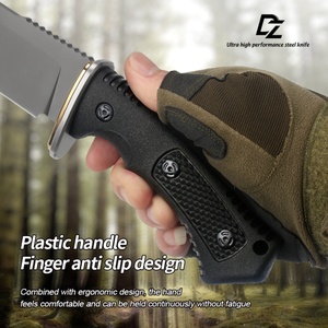Cuchillo de Acero Inoxidable Personalizado de Grado DIY Tosen con Mango de Plástico, Portátil, Multifuncional, con Clip para Cinturón, Compatible con OEM, para Camping, 1 Año de Garantía - Product Image 5