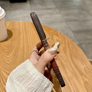 Fibra de carbono a cuadros magnético a prueba de golpes para Samsung A56 A55 S25Ultra S22 Note20Ultra funda Streetwear diseño antideslizante elegante - Product Image 4