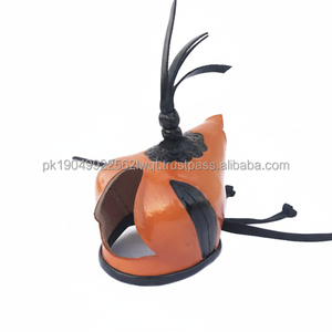 Venta al por mayor personalizable cuero genuino Anglo Hood cetrería Steve Tait tamaños disponibles todos los pájaros inglés capucha accesorios de caza - Product Image 1