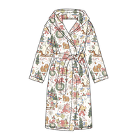 Pyjama en bambou imprimé Grinch personnalisé pour femmes, ensemble de pyjama deux pièces personnalisé pour femmes, peignoir