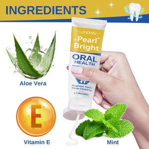 Pasta Dental Blanqueadora con Sabor a Menta, Sin Flúor, para el Cuidado Bucal, Elimina Manchas, Previene Caries, Blanquea Rápidamente y Protege el Esmalte, <span class=keywords><strong>Precio</strong></span> de Fábrica - Product Image 6