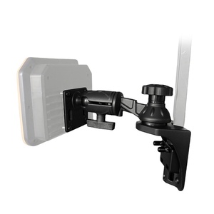 Support de bureau à double bras articulé pour écrans avec plaque VESA 75 & 75 ou plaque AMPS VIN-HB-DBZJ - Product Image 1