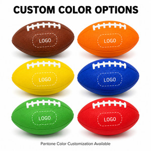 Custom Logo Promotional PU <b>Rugby</b> Stress Ball American Football Squeeze Toy for Stress Relief Sports Events Corporate <b>Gift</b> - Product Image 4