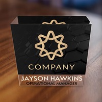 Blocs de logo en acrylique personnalisés sérigraphie impression numérique découpe laser gravure impression UV bloc Photo de marque d'entreprise Lucite