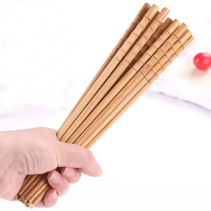 Baguettes en bambou de santé environnementale de haute qualité baguettes en bambou de gourde carrée personnalisée couverts de camping baguettes élégantes - Product Image 5