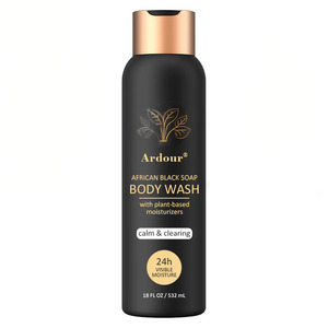 Gel de Ducha con Extracto de Plantas, Exfoliante e Hidratante, Jabón Corporal con Vitamina C y Zanahoria Natural para Mujeres - Product Image 5