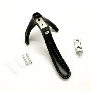 Cabinet Furniture Hardware Wall Mount Heavy Hanger Wood Bathroom Zinc Alloy Hat Coat Clothes Hooks