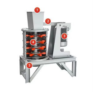 Molino de Martillos Vertical para Metal, Arcilla y Carbón, Trituradora de Piedra Pequeña, Máquina para Hacer Arena - Product Image 1
