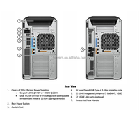 Z8 Fury G5 Xeon W7 3555 Intel Xeon W5/Silver/Gold Stations de travail à moniteur unique DeepSeek Tout-en-un pour la mise en œuvre locale de l'IA