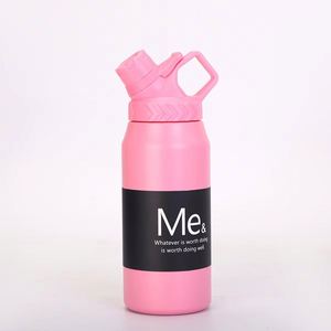 Mug de voyage isotherme 750 ml 950 ml en acier inoxydable 304 à double paroi avec couvercle et poignée, durable - Product Image 6