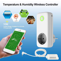 Válvula Mezcladora Termostática Eléctrica Ecológica Antiinflamable de PC 110-240V con Control de Termostato, Nuevo Diseño 2026 para Sala de Estar