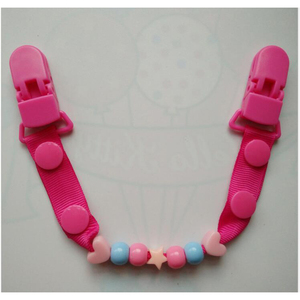 25cm <strong>Dummy</strong> Clips Holder Soother Nipple Leash Strap Chain Baby Pacifier Tape - Product Image 5