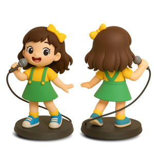ฟิกเกอร์ตัวละครสาวน้อยแบบนิ่ม PVC ผลิตตามสั่ง ของเล่นโมเดลร้องเพลง 3 มิติ สินค้าอนิเมะ ของขวัญ กล่องสุ่ม ตุ๊กตา ผลิตจากโรงงาน - Product Image 3