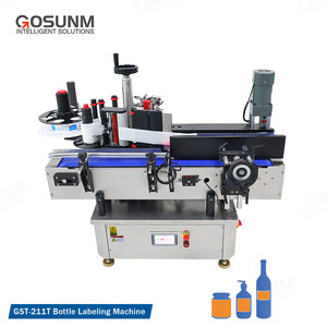 2025 Volautomatische Desktop-Etiketteermachine Voor Cosmetische Potbuisflesje Ronde Fles-Etiketteermachine - Product Image 3