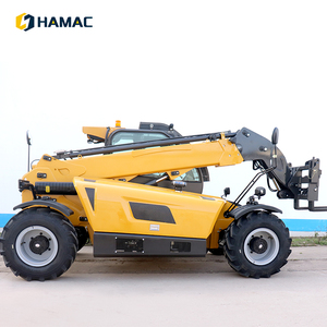 HAMAC HT3007 Heavy Duty 4WD Telehandler Loader Telescopic Boom Yuchai Diesel Engine 3 Ton Capacity for Rough Terrain <b>Bucket</b> Use - Product Image 1