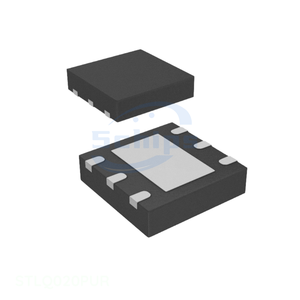 Composants électroniques, gestion de l'alimentation (PMIC) STLQ020PUR 6 VFDFN, pad exposé, circuit intégré original, régulateur linéaire positif réglable 200 mA 6DFN - Product Image 1